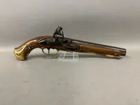 Flintepistol Ca. år 1800 antagelig Norsk/Dansk