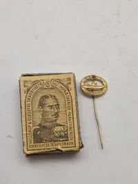 Sjælden original ww2 veteran pin for ubåds personel