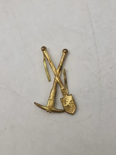 Original W-SS/SA Einzel Kragenspiegel-Auflage - godt RZM stemplet på bagsiden