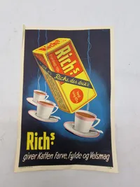 Samling originale Richs effekter fra tiden omkring ww2