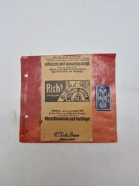 Samling originale Richs effekter fra tiden omkring ww2