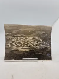 Originalt luftfoto af Faarhus lejren