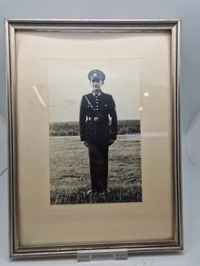 Originalt foto af tysk politi mand - ww2