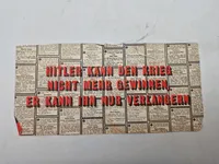 Originale nedkastede flyveblade ww2