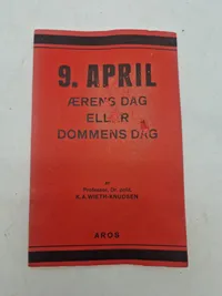 9. APRIL
ÆRENS DAG ELLER DOMMENS DAG