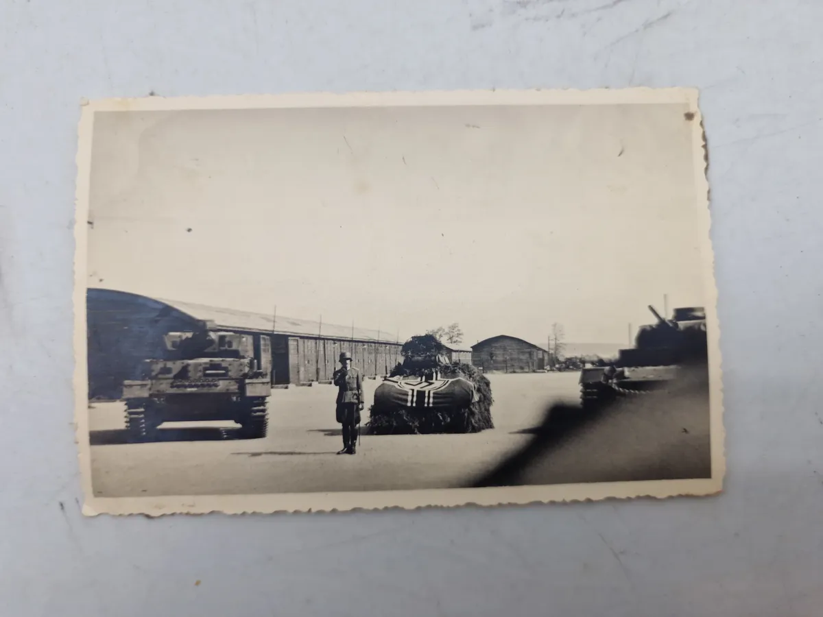 Originalt tysk panzer foto - ww2