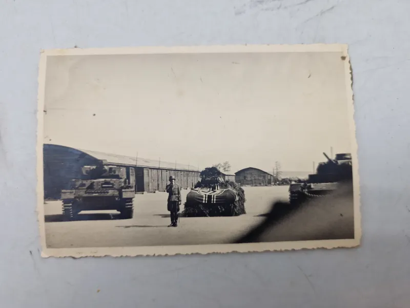 Originalt tysk panzer foto - ww2