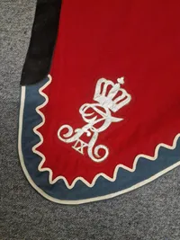 Originalt GHR hestedækken - Frederik IX