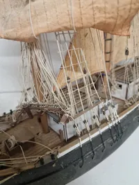 Stort veludført modelskib - skal afhentes i Vordingborg