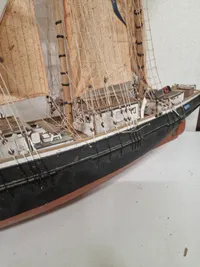 Stort veludført modelskib - skal afhentes i Vordingborg