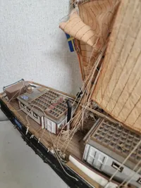 Stort veludført modelskib - skal afhentes i Vordingborg