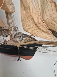 Stort veludført modelskib - skal afhentes i Vordingborg