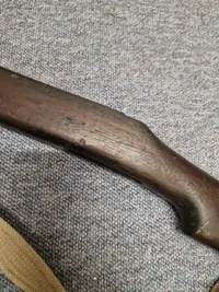 Samling originale Lee Enfield resvervedele (gevær 53/17)