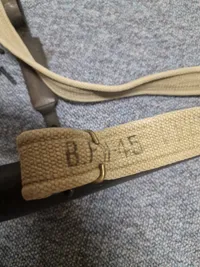 Samling originale Lee Enfield resvervedele (gevær 53/17)