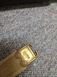 Samling originale Lee Enfield resvervedele (gevær 53/17)