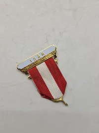 Originalt bånd med 15 års sild til Frikorps Danmark veteran forenings medalje