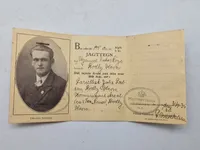 Originalt jagttegn for året 1935-36