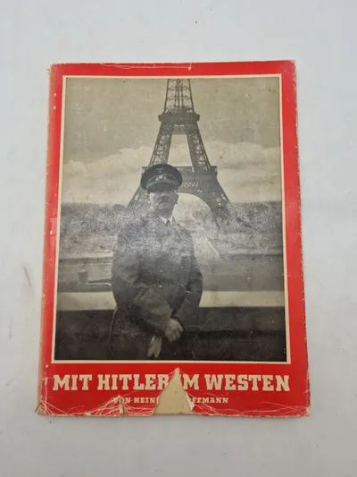 Originalt hæfte - Mit Hitler Im Westen