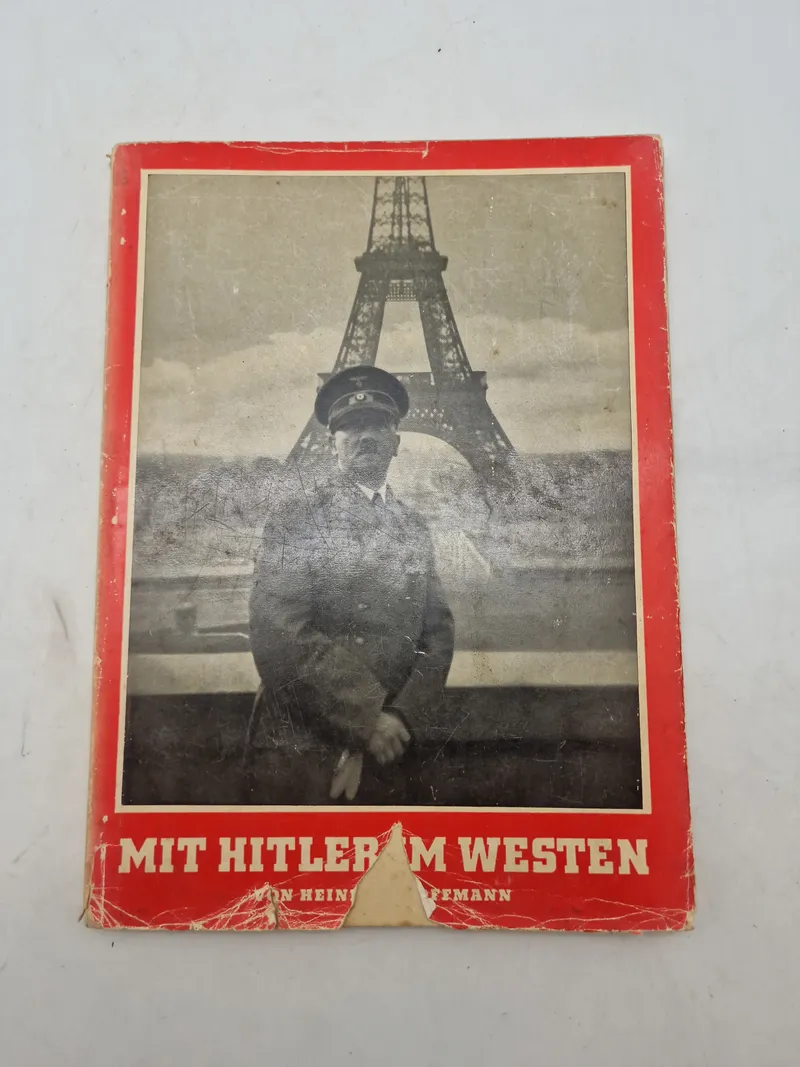 Originalt hæfte - Mit Hitler Im Westen