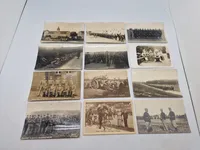 Stor samling originale soldaterfotos mm.
