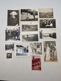 Stor samling originale soldaterfotos mm.