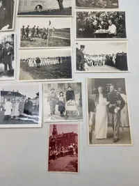 Stor samling originale soldaterfotos mm.