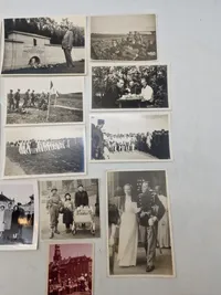 Stor samling originale soldaterfotos mm.