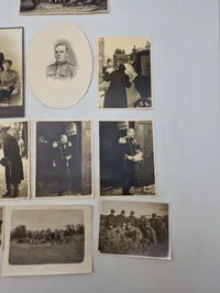 Stor samling originale soldaterfotos mm.