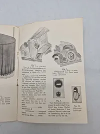 Original pjece fra statens civile luftværn - ww2