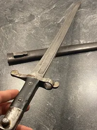 Original Steyr Kropatchek model 1886 bajonet