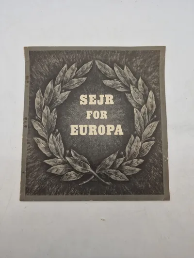 Sjældent originalt nazistisk blad på dansk