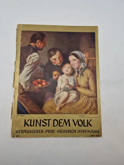 Originalt tysk “Kunst Dem Volk” - ww2