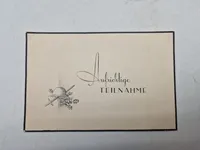 Originalt lot på falden tysk soldat, bl.a. med solbuch og urkunde