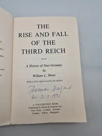 the most infamous era of our times
The Rise and Fall of the Third Reich
A History of Nazi Germany
William L. Shirer with a new Afterword by the author