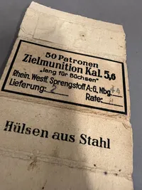 Original Tysk Ammunitions æske