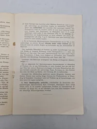 Original pjece fra statens civile luftværn - ww2