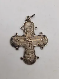 Originalt vedhæng i form af et Dagmarkors - 925 sølv 7.7 Gram