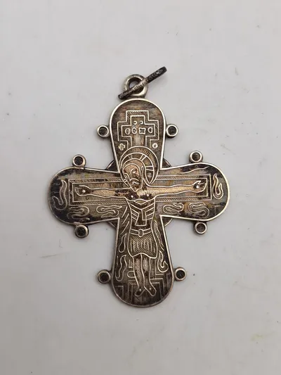 Originalt vedhæng i form af et Dagmarkors - 925 sølv 7.7 Gram