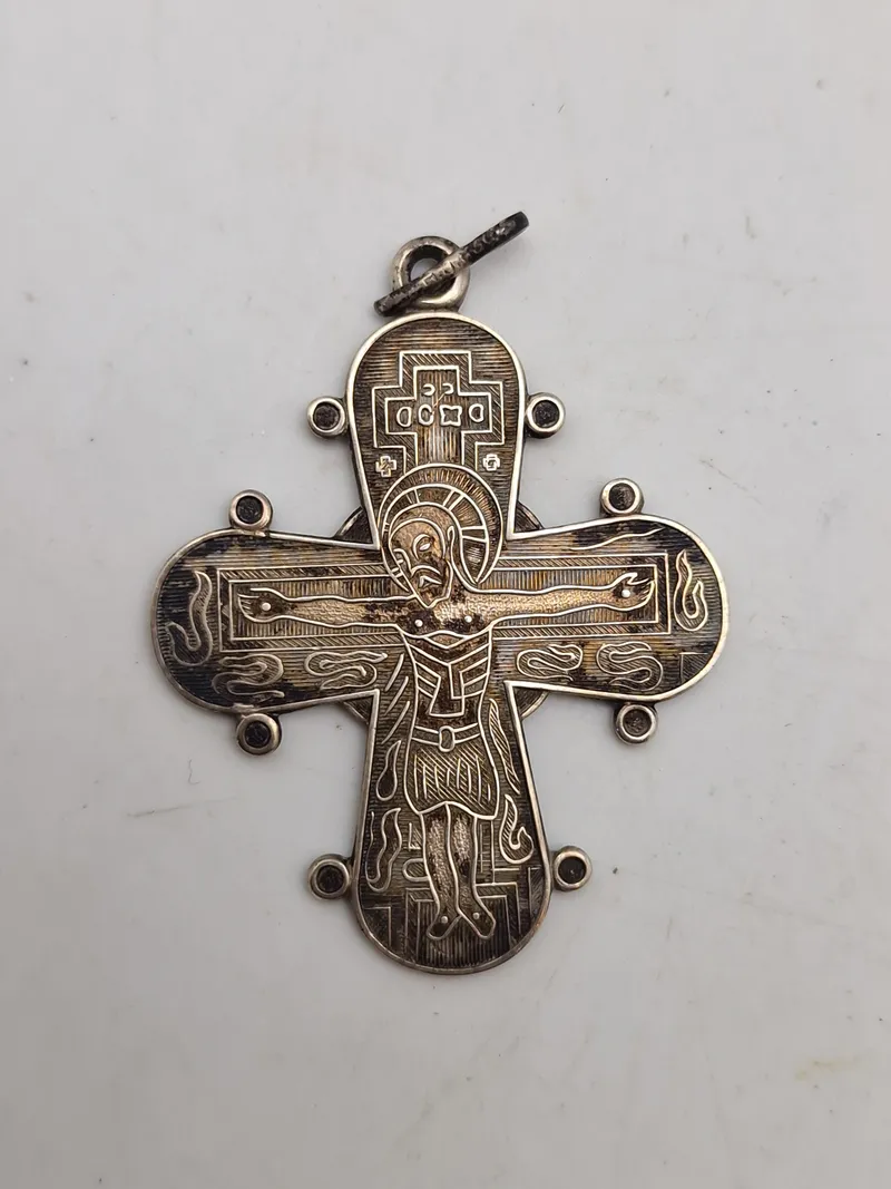 Originalt vedhæng i form af et Dagmarkors - 925 sølv 7.7 Gram