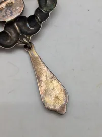 Original sølv broche fra 1920’erne - 830 sølv Skønvirke