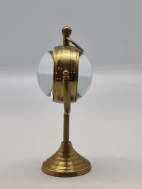 Nautical Desk Clock, messing