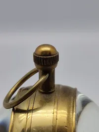 Nautical Desk Clock, messing