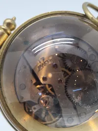 Nautical Desk Clock, messing