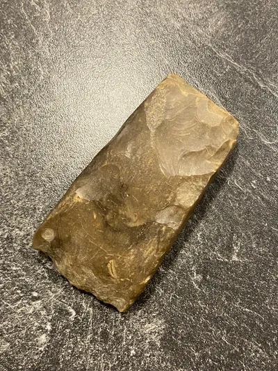 Original dansk økse fra bondestenalderen