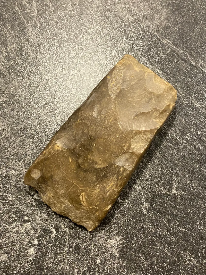 Original dansk økse fra bondestenalderen