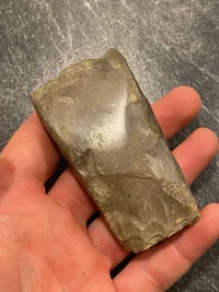Original dansk økse fra bondestenalderen