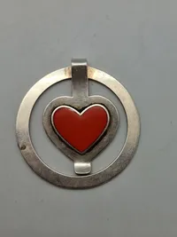 Original pengeclip designet af Georg Jensen - 925 sølv, 23,4 gram