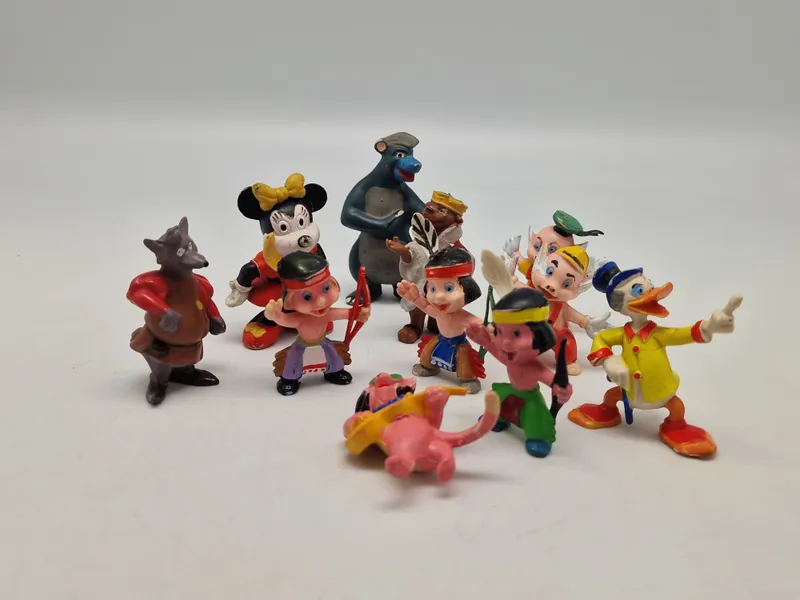 Samling originale Disney figurer