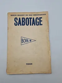 Originalt hæfte - Bopa sabotage