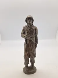 Original figur forstillende dansk modstandsmand